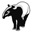 [A] Tapir à la raie à gauche apprivoisé (id 75)